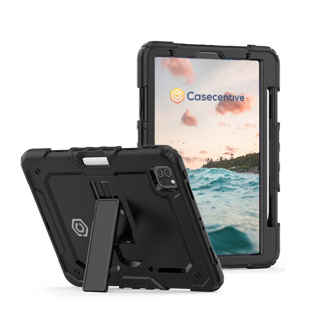 Casecentive Ultimate Hardcase iPad Pro 11" 2021 / 2020 / 2018 schwarz