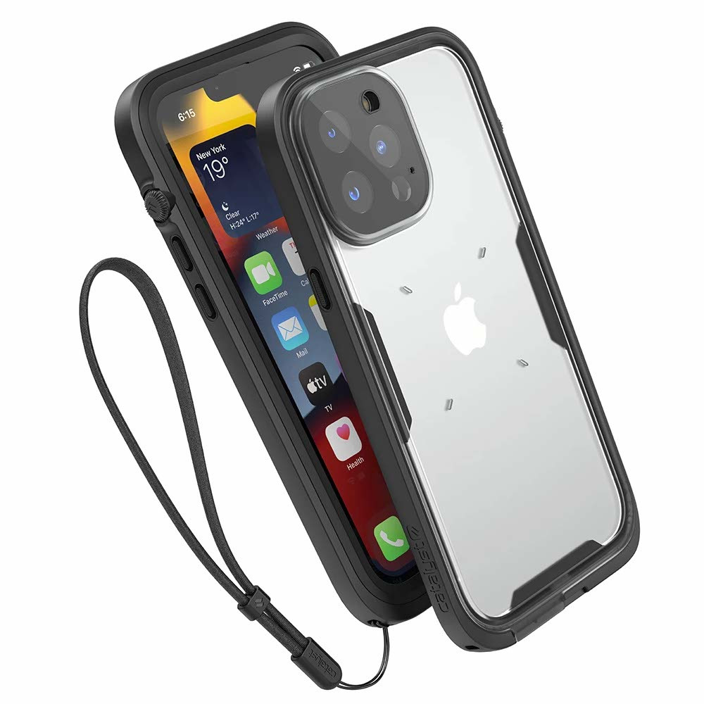 Catalyst Total Protection Waterproof Case iPhone 13 Mini zwart