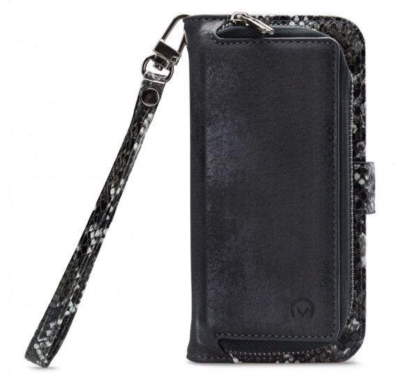 Mobilize 2in1 Gelly Wallet Zipper Case iPhone 11 zwart / snake