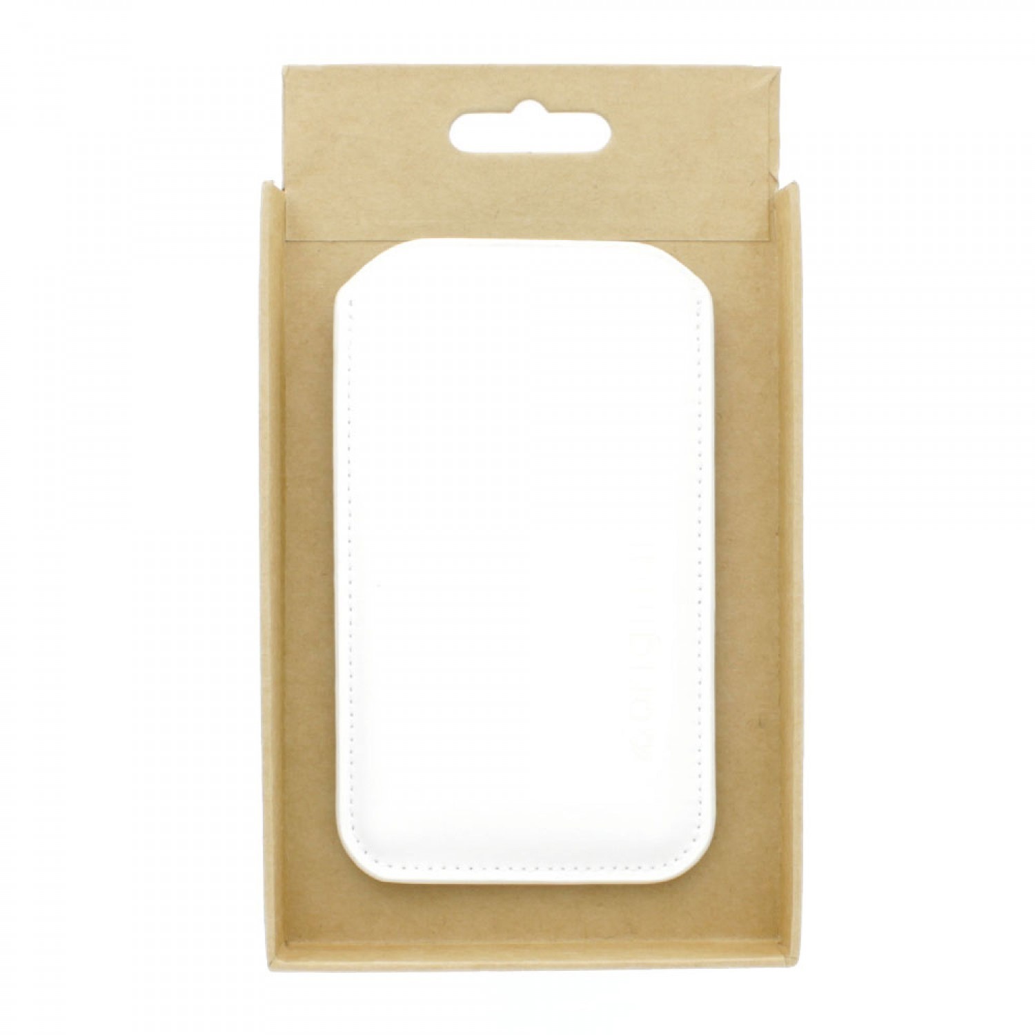 Muijo Sleeve iPhone 5(S)/SE Lederen Hoes wit