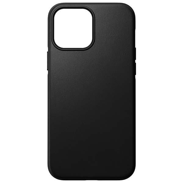 Nomad Modern Leather Case Magsafe iPhone 13 Pro Max zwart