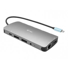 i-Tec Thunderbolt 3 / USB-C 4K HDMI USB-C Hub Metal grijs