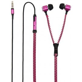 Muvit Zipper Micro In-Ear Headset Pink