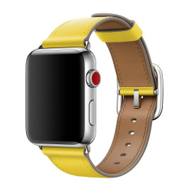 Apple Classic Buckle Apple Watch 42mm / 44mm / 45mm / 49mm Spring Yellow 4th Gen