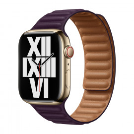 Apple Leather Link Apple Watch S/M 42mm / 44mm / 45mm / 49mm Dark Cherry