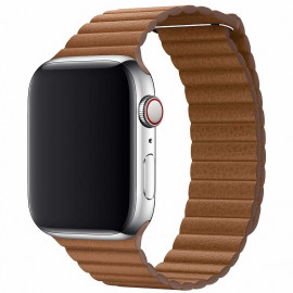 Apple Leather Loop Apple Watch medium 42mm / 44mm / 45mm Saddle Brown