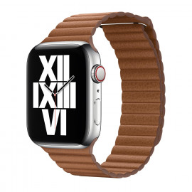 Apple Leather Loop Apple Watch medium 42mm / 44mm / 45mm / 49mm Saddle Brown
