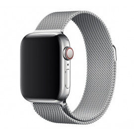 Apple Milanese Loop Band Apple Watch 42mm / 44mm / 45mm Silver