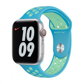 Apple Nike Sport Band Apple Watch 38mm / 40mm / 41mm Chlorine Blue / Green Glow