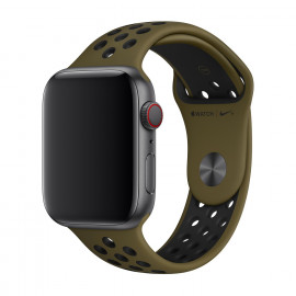 Apple Nike Sport Band Apple Watch 42mm / 44mm / 45mm / 49mm Olive Flak / Black