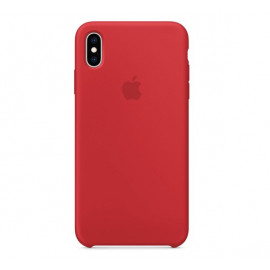 Apple Silicone Case iPhone XS Max rood