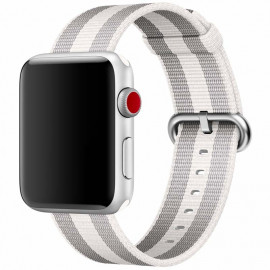 Apple Woven Nylon Apple Watch 42mm / 44mm / 45mm White