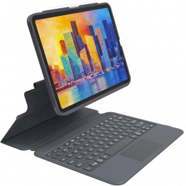 Zagg Pro Keys Wireless Keyboard With Trackpad Bookcase iPad Pro 11 inch (2018/2020/2021) / iPad Air (2020) grey