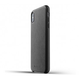 Mujjo Leather Case iPhone XS Max zwart