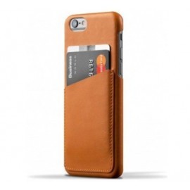 Mujjo wallet leren case iPhone 6(S) bruin