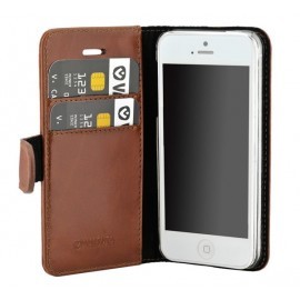 Valenta Booklet Classic Luxe iPhone 5 / 5S / SE Brown