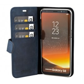 Valenta Booklet Classic Luxe Vintage Blue Galaxy S8