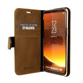 Valenta Booklet Classic Luxe Vintage Brown Galaxy S8