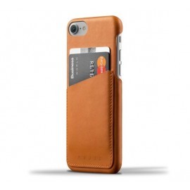Mujjo wallet leren case iPhone 7 / 8 / SE 2020 bruin