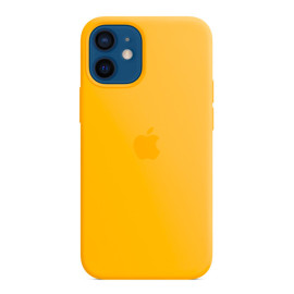 Apple Silicone MagSafe Case iPhone 12 Mini Sunflower