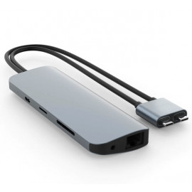 Hyper Viper 10-in-2 USB-C Hub grey