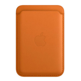Apple Leather Card Holder met MagSafe (2nd gen) voor iPhone Golden brown