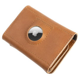 FIXED Tripple AirTag Wallet brown