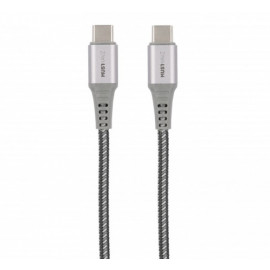 Musthavz USB-C 2.0 naar USB-C Nylon kabel 1m