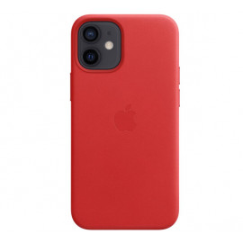 Apple Leather MagSafe Case iPhone 12 Mini Red