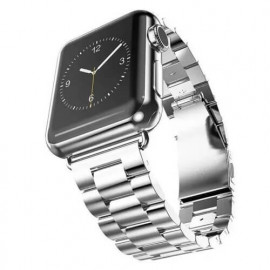 Casecentive Stainless Steel Watch Strap Apple Watch 38 / 40 mm zilver