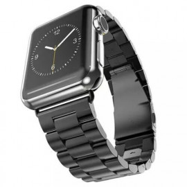 Casecentive Stainless Steel Watch Strap Apple Watch 38 / 40 mm zwart