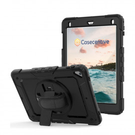 Casecentive Handstrap Pro Hardcase met handvat iPad 2017 / 2018 zwart