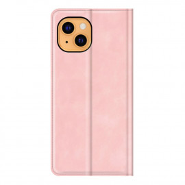 Casecentive Magnetische Leren Wallet iPhone 14 roze