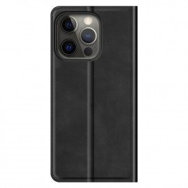Casecentive Magnetische Leren Wallet case iPhone 13 Pro Max zwart