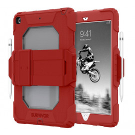 Griffin Survivor All-Terrain Case iPad 10.2 inch rood