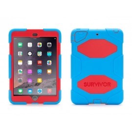Griffin Survivor hardcase iPad Mini 1/2/3 blauw-rood