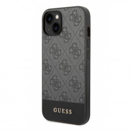 Guess 4G Stripe case iPhone 14 Plus grijs