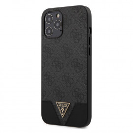 Guess 4G Triangle Case iPhone 12 Pro Max grijs