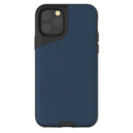 Mous Contour Leather iPhone 11 Pro blauw