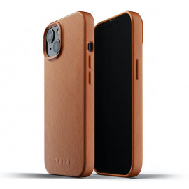 Mujjo Leather Case iPhone 13 bruin