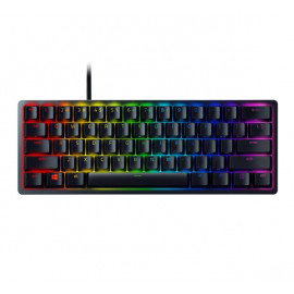 Razer Huntsman Mini gaming keyboard (optisch paars) zwart