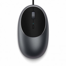 Satechi C1 USB-C Wired Mouse space gray
