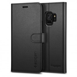 Spigen Galaxy S9 Case Wallet S zwart
