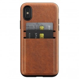 Nomad Wallet Case iPhone X / XS bruin