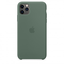 Apple Silicone Case iPhone 11 Pro Max pine green
