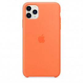 Apple Silicone Case iPhone 11 Pro Max vitamin c orange
