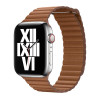 Apple Leather Loop Apple Watch large 42mm / 44mm / 45mm / 49mm Saddle Brown