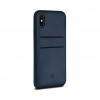 Twelve South Relaxed Leather pockets iPhone X / XS Indigo