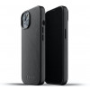 Mujjo Leather Case iPhone 13 zwart