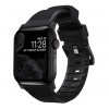 Nomad rugged sport strap Apple Watch 42mm / 44mm / 45mm / 49mm zwart / zwart